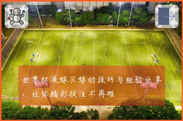 世界杯滚球买球的技巧与经验分享，让你精彩投注不再难