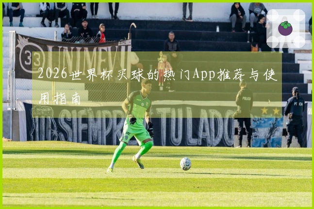 2026世界杯买球的热门App推荐与使用指南