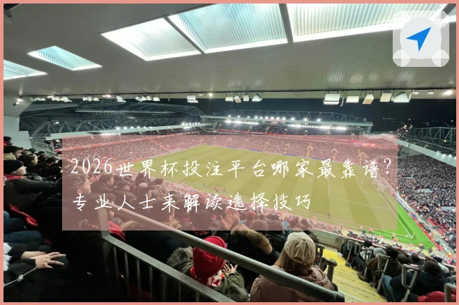 2026世界杯投注平台哪家最靠谱？专业人士来解读选择技巧