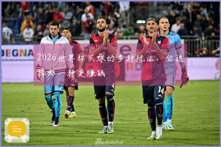 2026世界杯买球的多种玩法，你选择哪一种更赚钱
